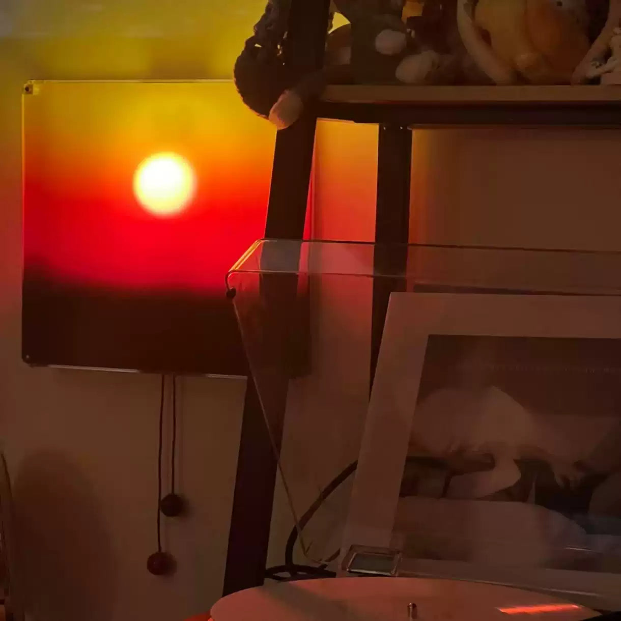 Sunset Lamp, Sunset Light, Ambient Lamp for Creating a Warm Atmosphere